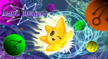 Astral Breakers Title Screen